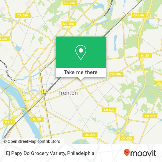 Ej Papy Do Grocery Variety map