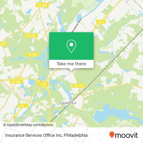 Insurance Services Office Inc map