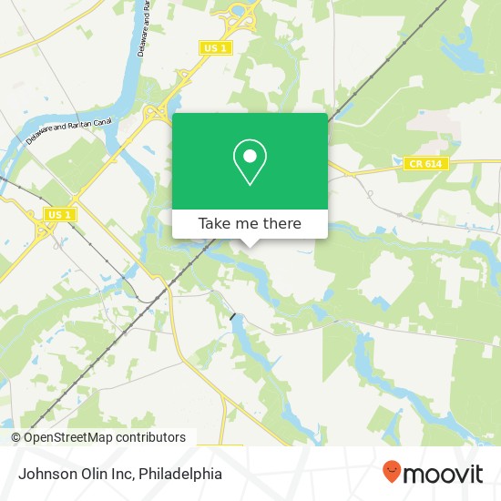 Johnson Olin Inc map