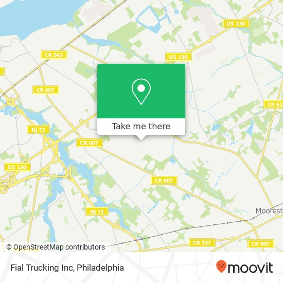 Fial Trucking Inc map