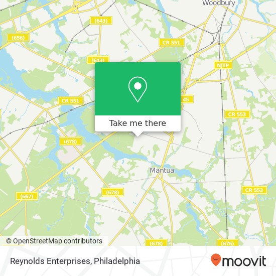 Reynolds Enterprises map