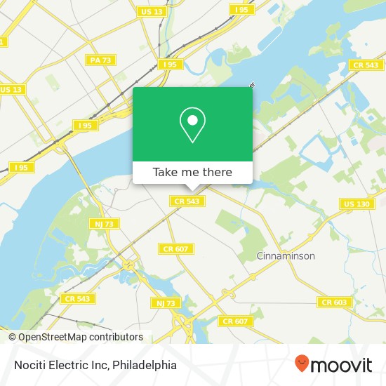 Mapa de Nociti Electric Inc