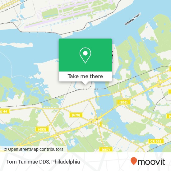 Tom Tanimae DDS map