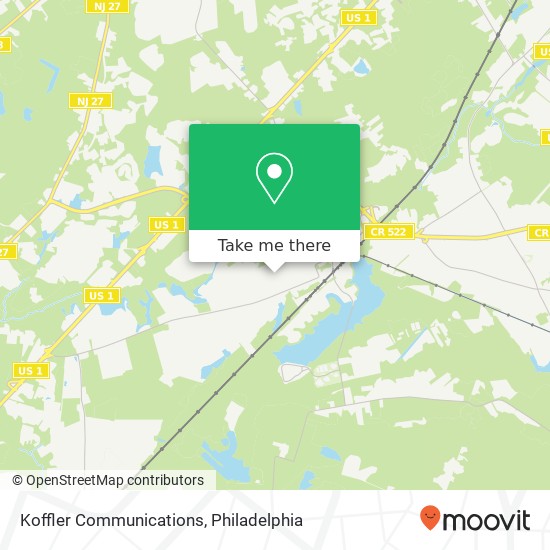 Koffler Communications map