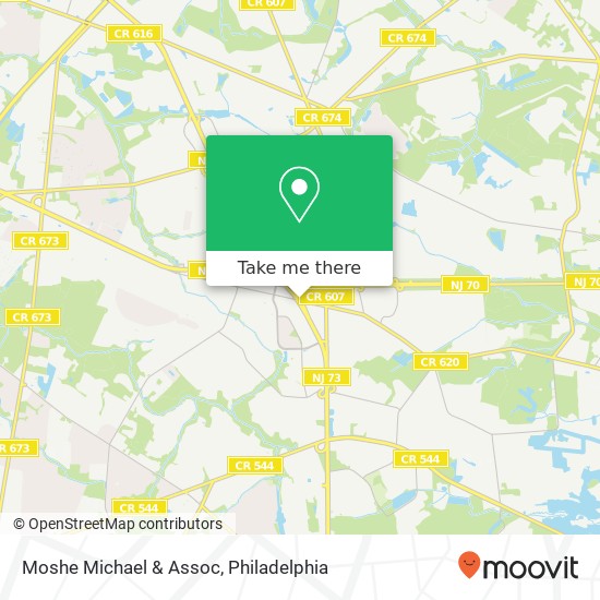 Moshe Michael & Assoc map