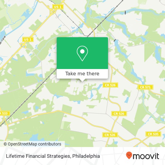 Lifetime Financial Strategies map