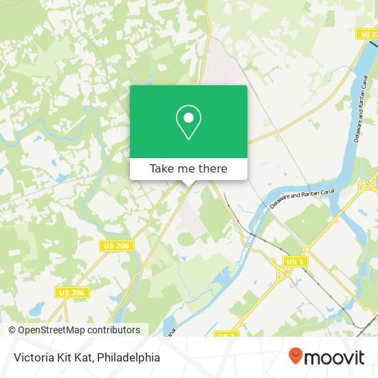 Victoria Kit Kat map