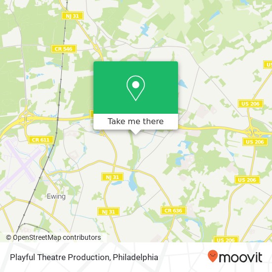 Mapa de Playful Theatre Production