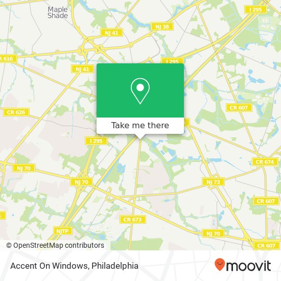 Accent On Windows map