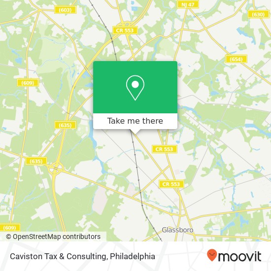 Caviston Tax & Consulting map