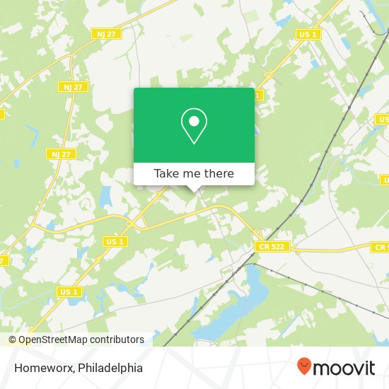 Mapa de Homeworx