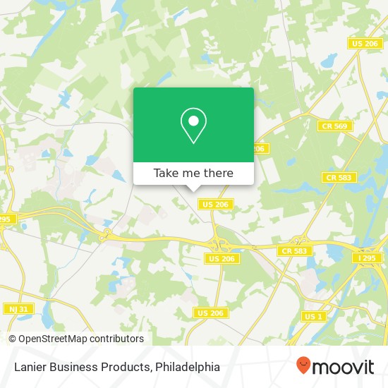 Mapa de Lanier Business Products