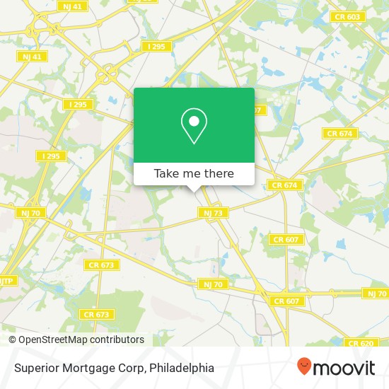 Superior Mortgage Corp map