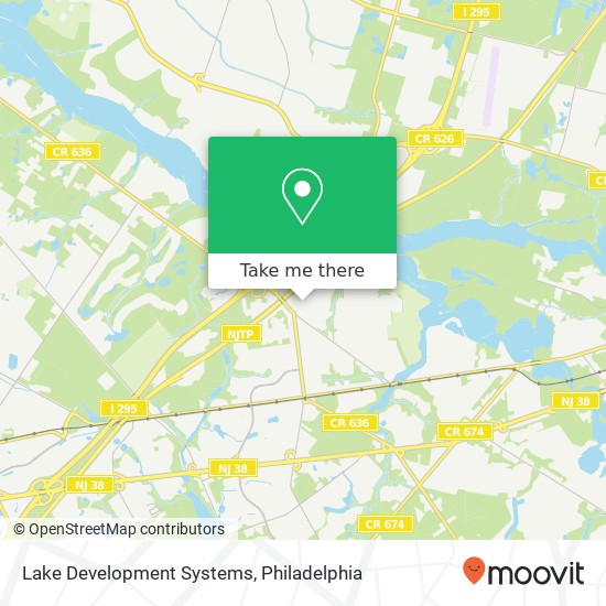 Mapa de Lake Development Systems