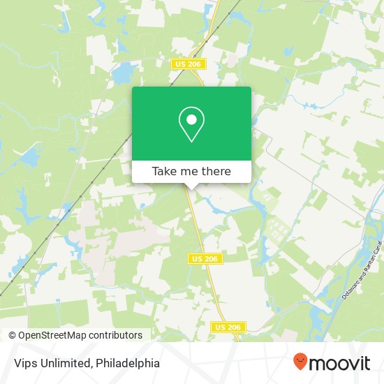 Mapa de Vips Unlimited