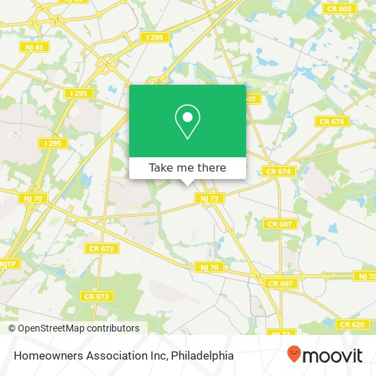 Mapa de Homeowners Association Inc