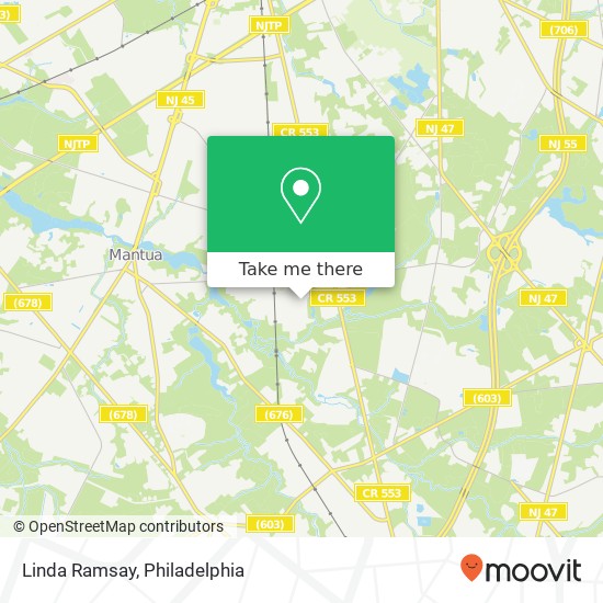 Linda Ramsay map