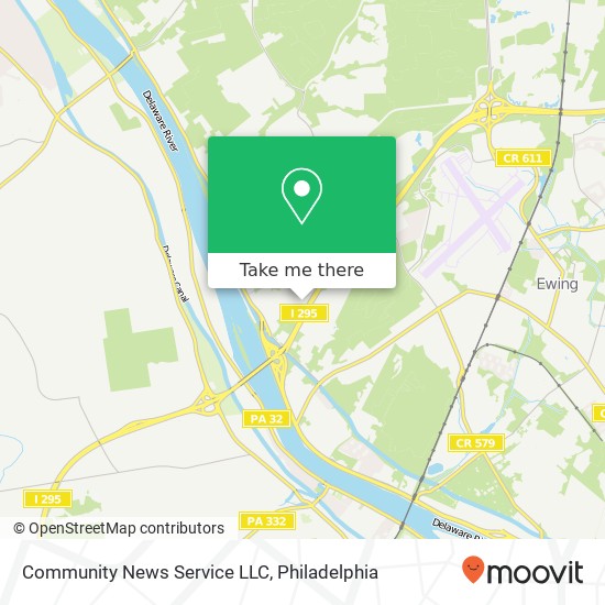 Community News Service LLC map