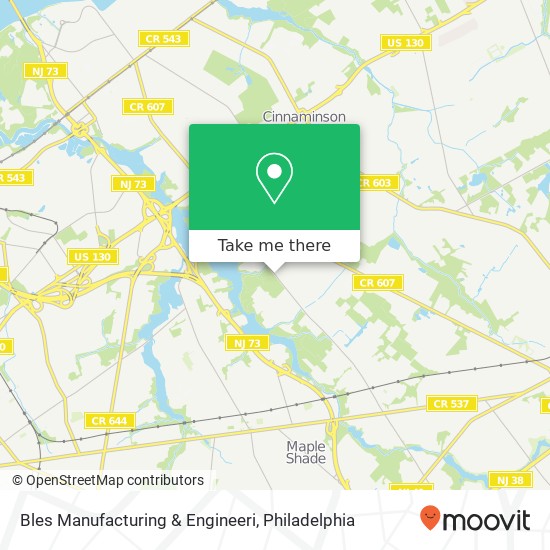 Bles Manufacturing & Engineeri map