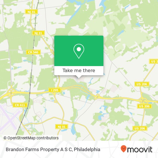 Mapa de Brandon Farms Property A S C