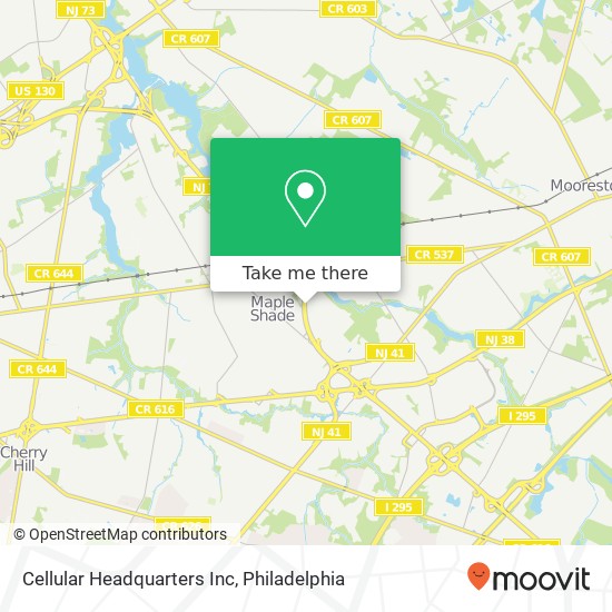 Mapa de Cellular Headquarters Inc