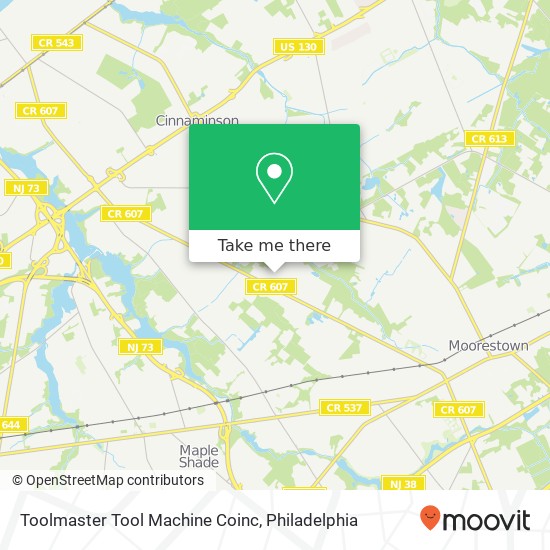 Toolmaster Tool Machine Coinc map