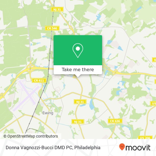 Donna Vagnozzi-Bucci DMD PC map