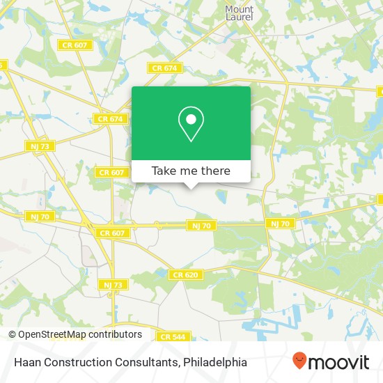 Haan Construction Consultants map