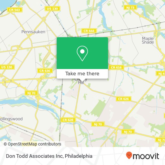 Don Todd Associates Inc map