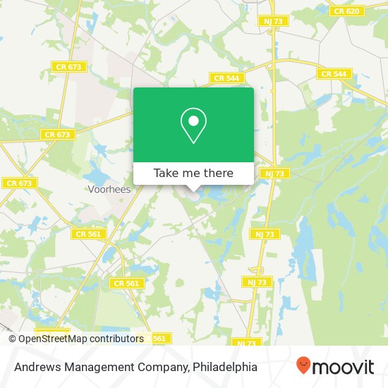 Andrews Management Company map