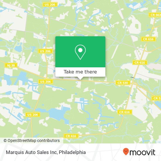 Mapa de Marquis Auto Sales Inc