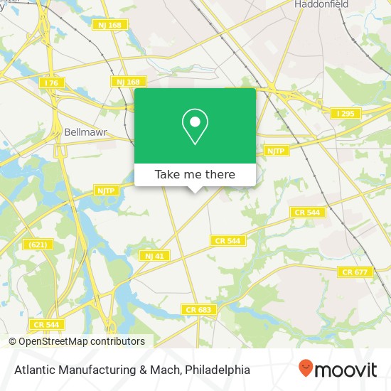 Mapa de Atlantic Manufacturing & Mach