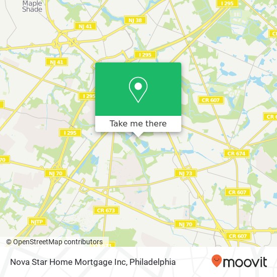 Nova Star Home Mortgage Inc map