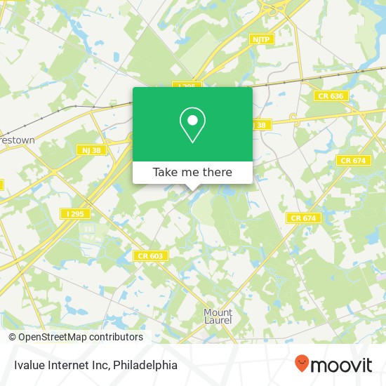 Mapa de Ivalue Internet Inc