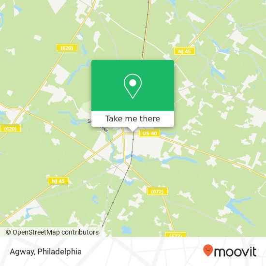 Agway map