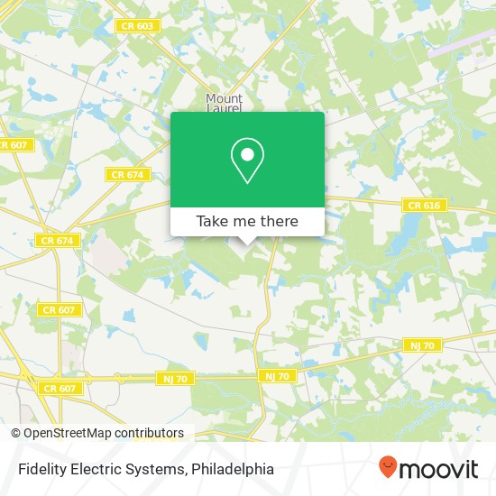 Fidelity Electric Systems map