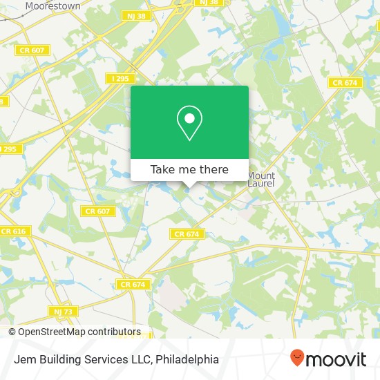 Mapa de Jem Building Services LLC