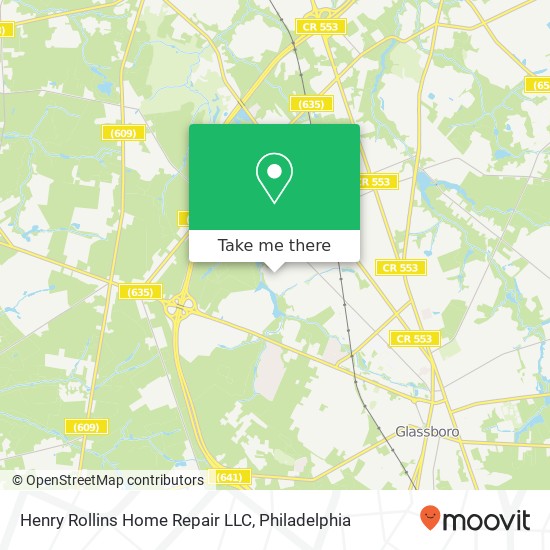 Mapa de Henry Rollins Home Repair LLC