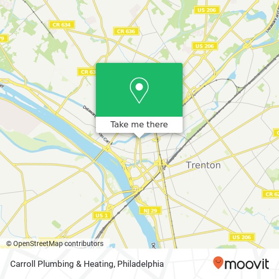 Mapa de Carroll Plumbing & Heating