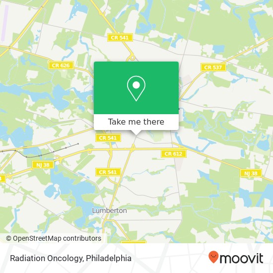 Radiation Oncology map