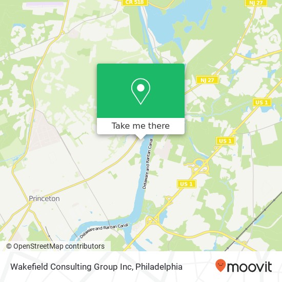 Wakefield Consulting Group Inc map