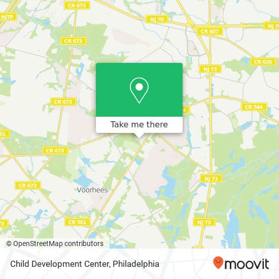 Mapa de Child Development Center