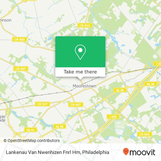 Lankenau Van Nwenhizen Fnrl Hm map