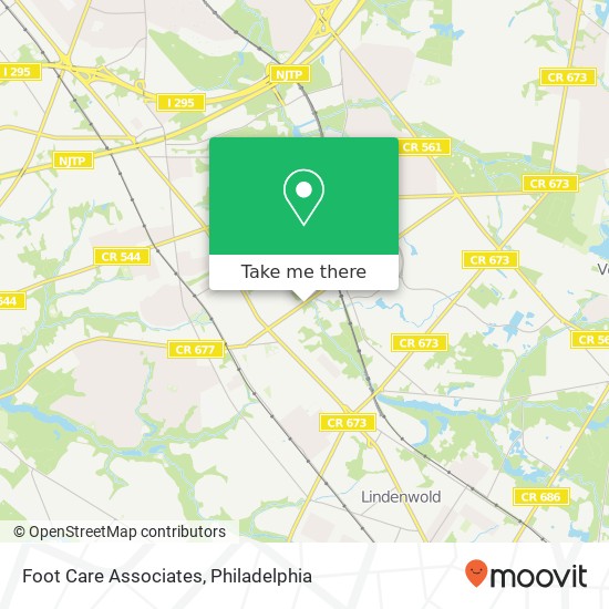 Mapa de Foot Care Associates