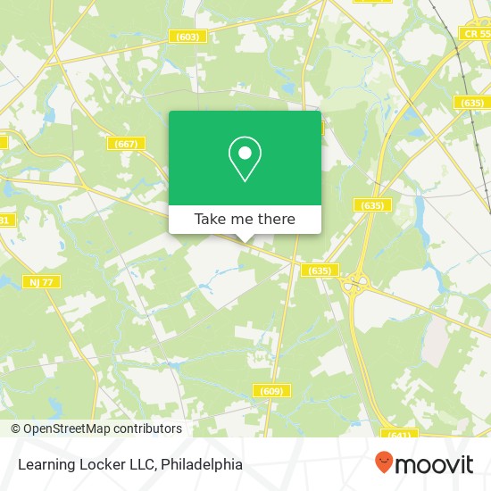 Mapa de Learning Locker LLC