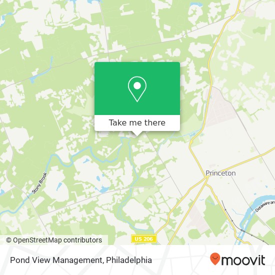 Pond View Management map