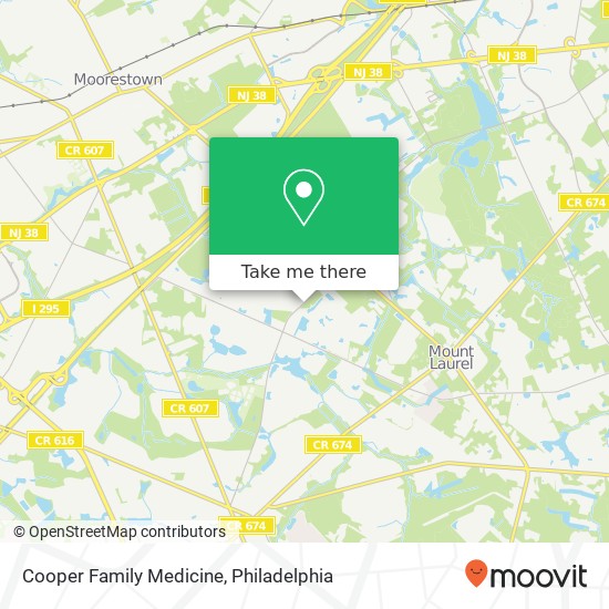 Cooper Family Medicine map