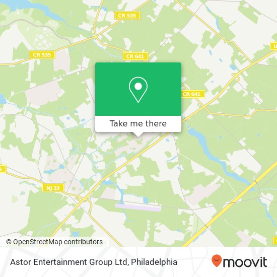 Astor Entertainment Group Ltd map
