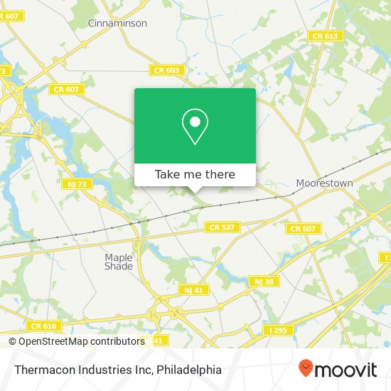 Thermacon Industries Inc map