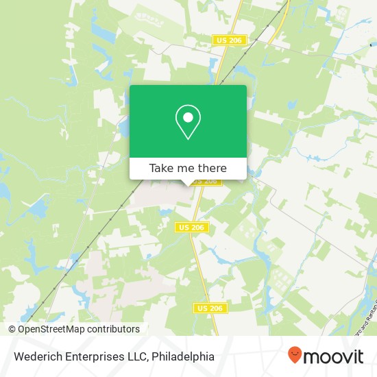 Mapa de Wederich Enterprises LLC